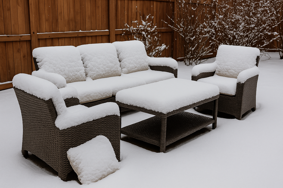 Comment protéger son salon de jardin du gel et de l’humidité ?