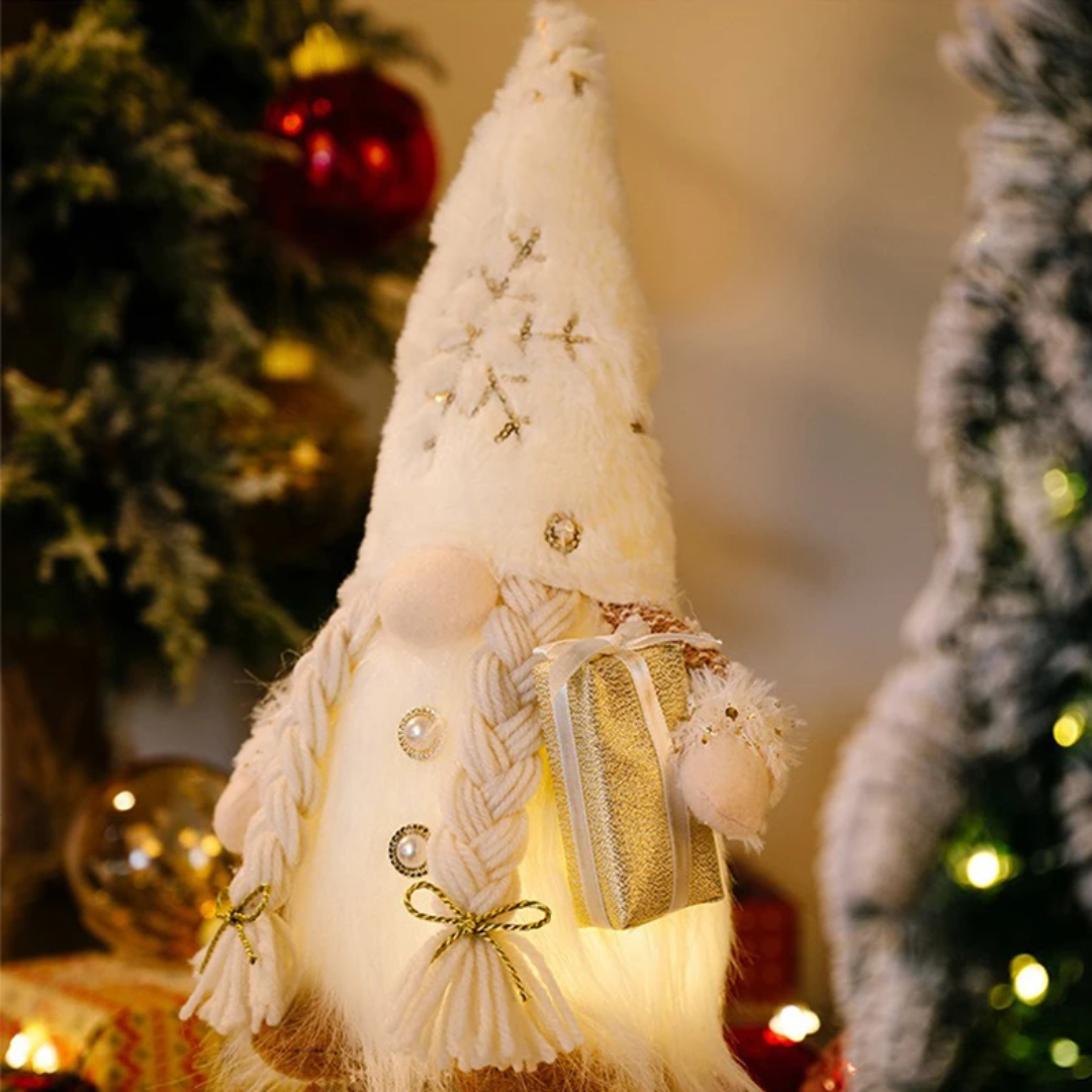 Nain Décoratif Porte-Bonheur Scintillant