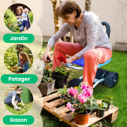 Ultrakomfortabel Ergonomic Gardening Rullestol