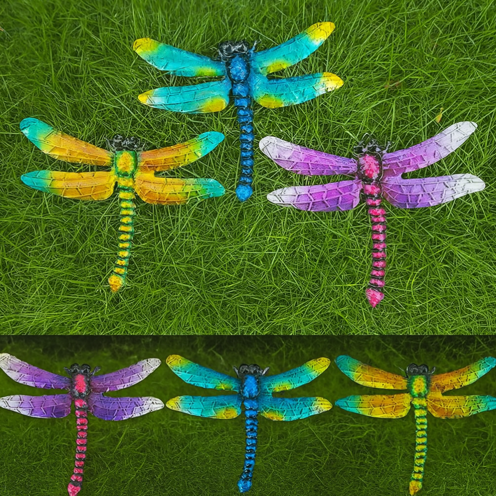 Libellule Murale Décorative de Jardin