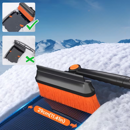 Outil Déneigement 4-en-1 Compact pour Voiture