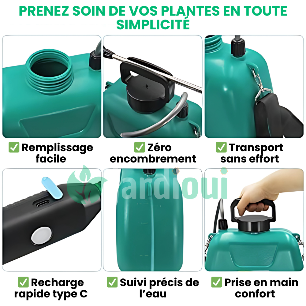 Pulvérisateur de Jardin Électrique Confort