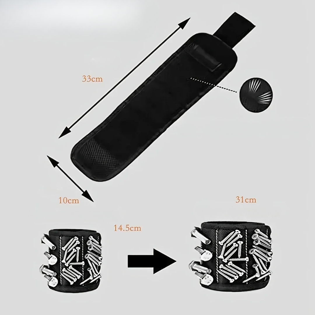 Bracelet Magnétique de Bricolage Ingénieux