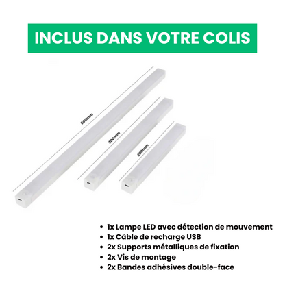 Lampe LED avec Détecteur de Mouvement Intérieur