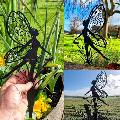 Décoration de Jardin Fééerique en Métal