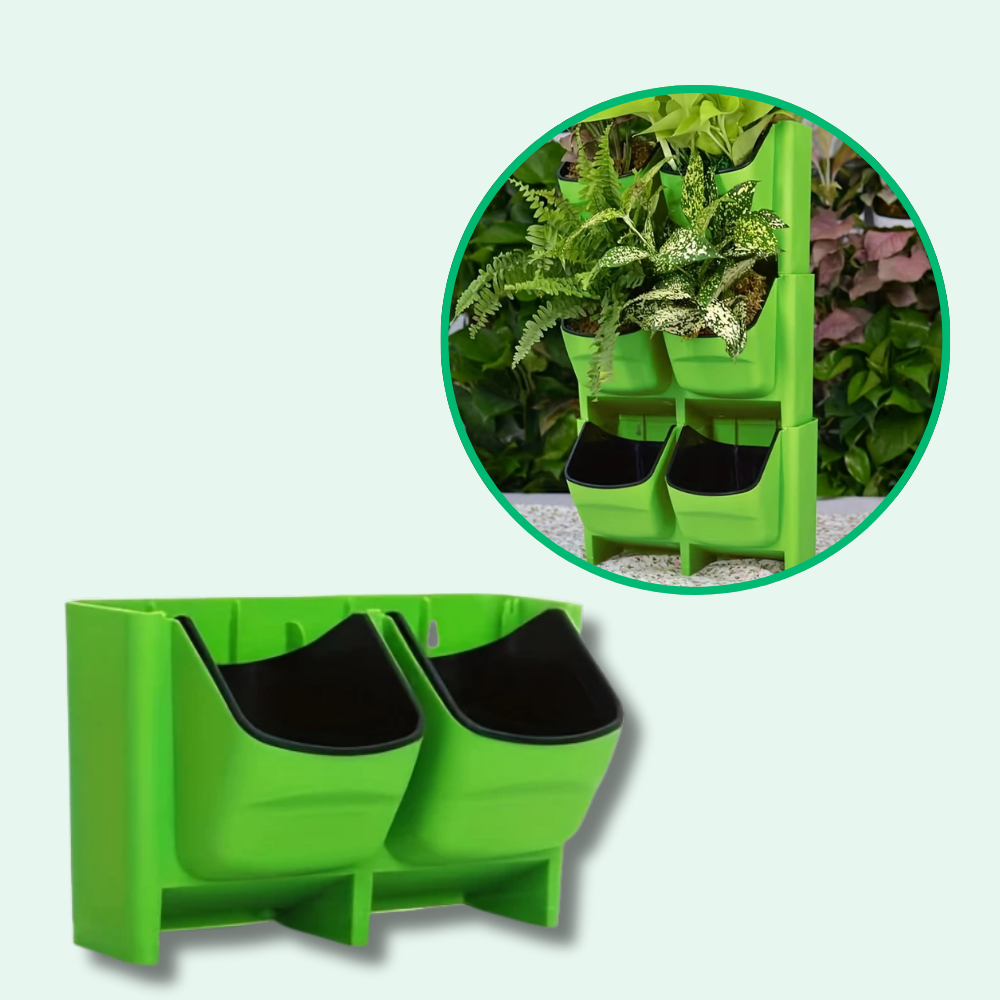 Jardioui 1 Jardinière (29.90 €/ pcs) / Vert Jardinière verticale auto-arrosante (1 pièce)