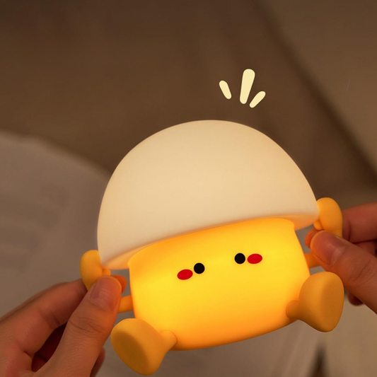 Jardioui 1 Veilleuse (34.90 €/ pcs) Veilleuse Petit Œuf Rieur Douillet