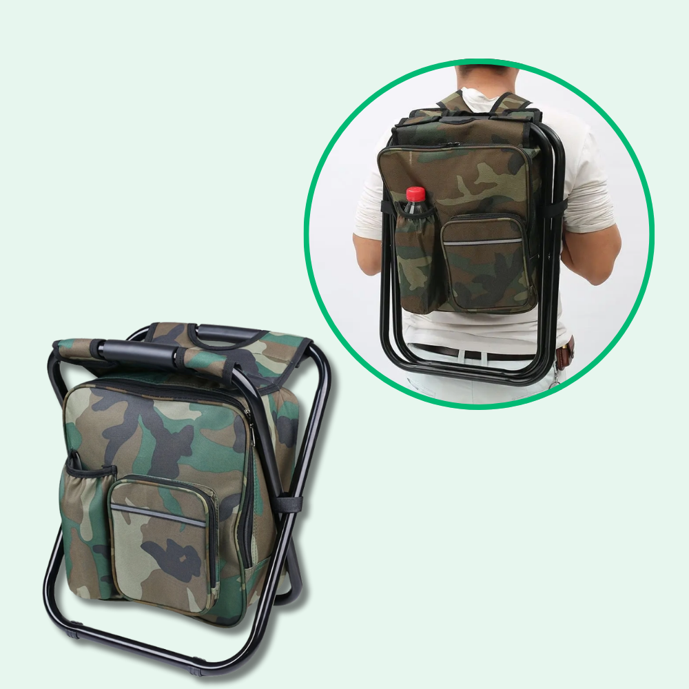 Jardioui 2 Chaises (44.90 €/ pcs) / Camo Chaise Sac à Dos 3-en-1 Ultime
