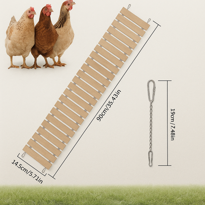 Jardioui Balançoire Suspendue pour Poulailler