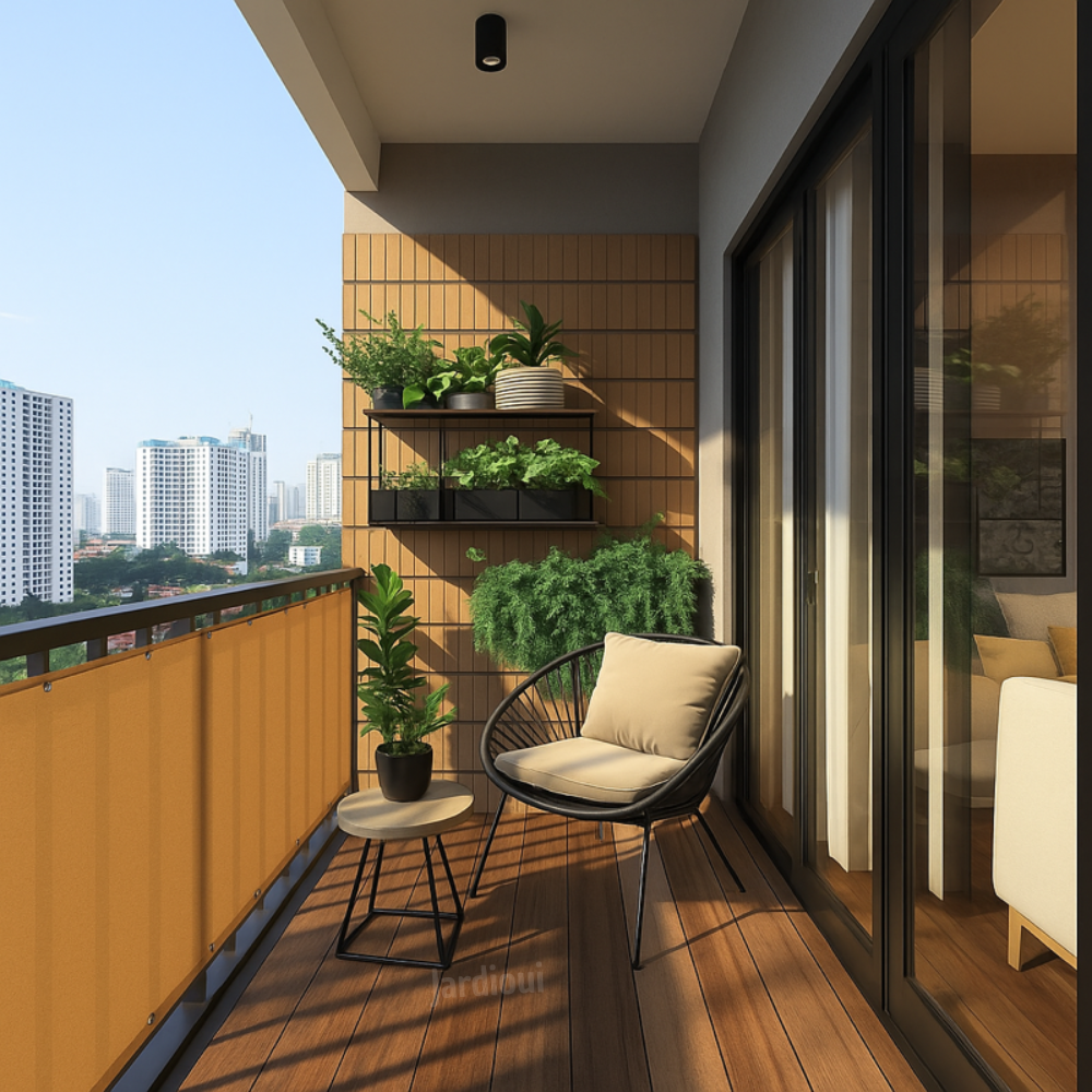 Jardioui Brise-Vue Balcon Imperméable