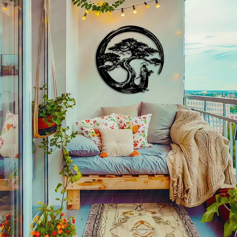 Jardioui Décoration Murale Bonsaï Japonais