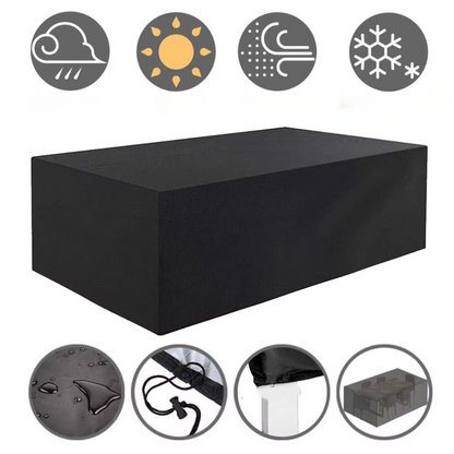 Jardioui Housse Salon de Jardin Premium