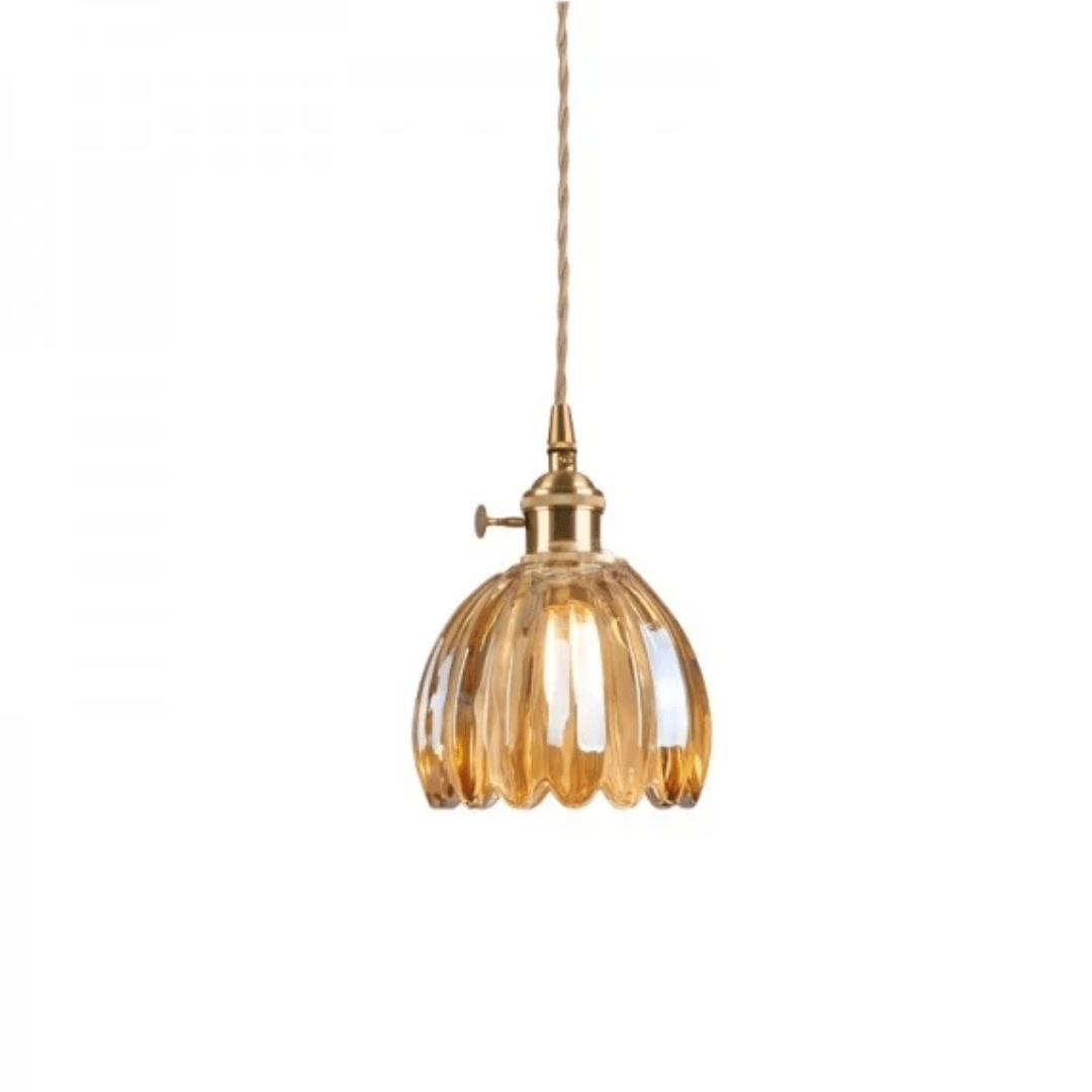 Jardioui Jaune Lampe LED Suspendue Design Nordique Chic