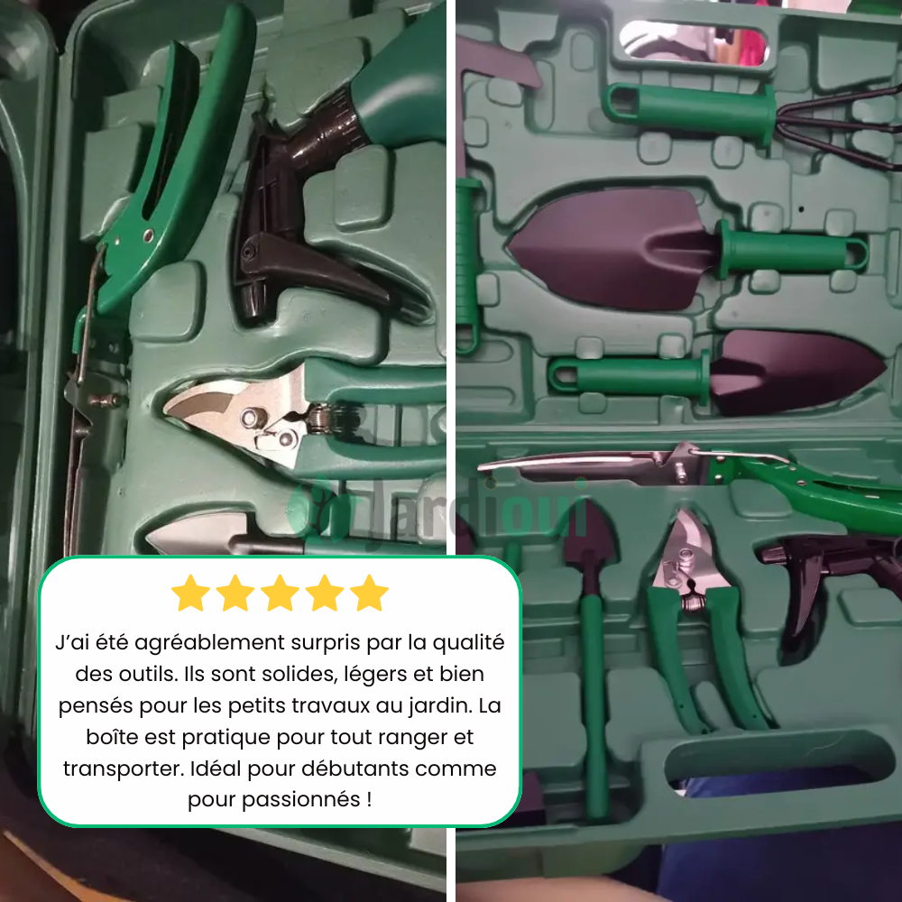 Jardioui Maison et jardin Kit d'outils de jardin multifonctions