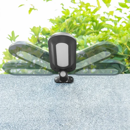 Jardioui Lampadaire Solaire Détecteur de Mouvement Puissant