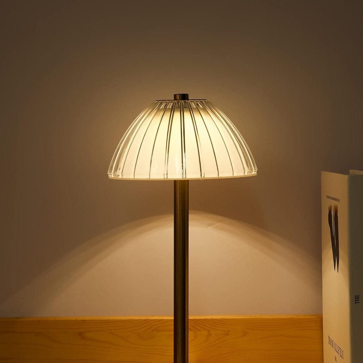 Jardioui Lampe de Table sans fil Chic et Rétro