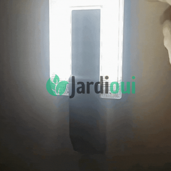 Jardioui Lampe Extérieure Solaire Détecteur de Mouvement