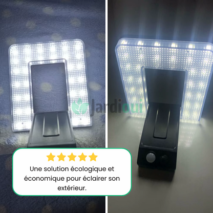 Jardioui Lampe Extérieure Solaire Détecteur de Mouvement