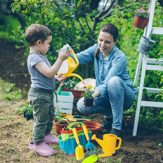 Jardioui Pack de 9 outils de jardinage pour enfants