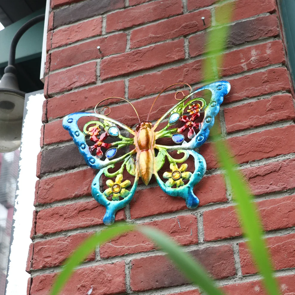 Jardioui Papillon Mural Décoratif de Jardin