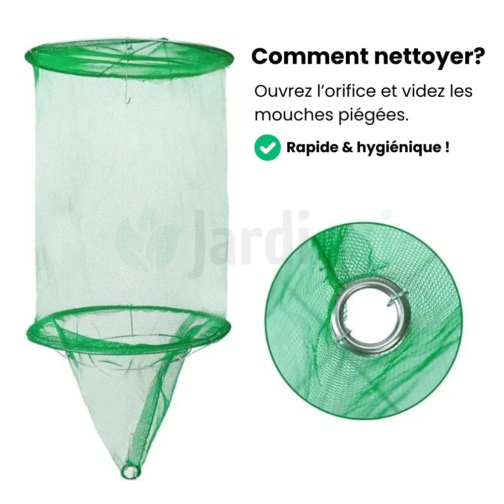 Jardioui Piège à mouches Suspendu d'Extérieur Ultra Efficace