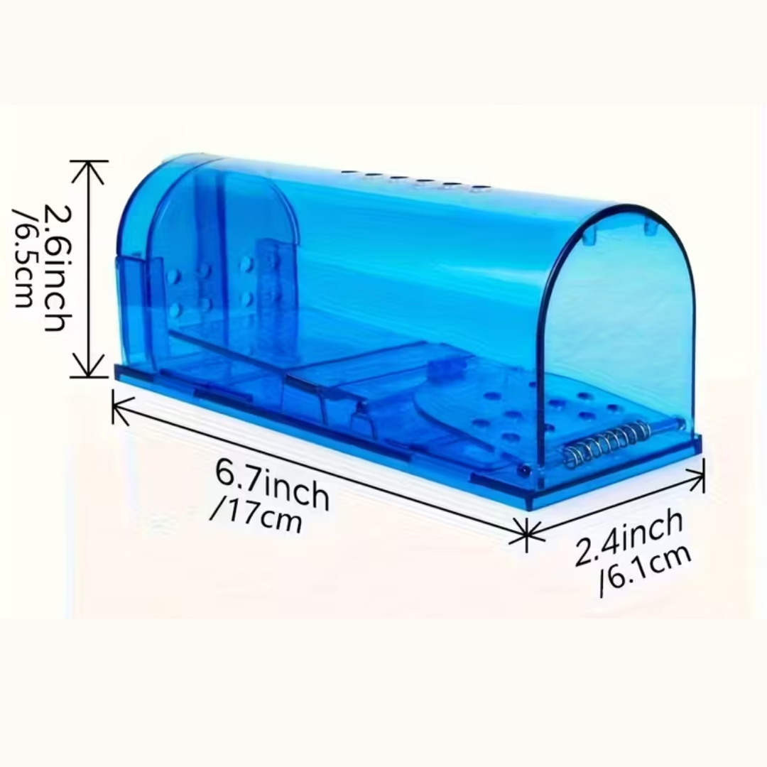 Jardioui Piège à Souris Sans Cruauté Réutilisable (2PCS)