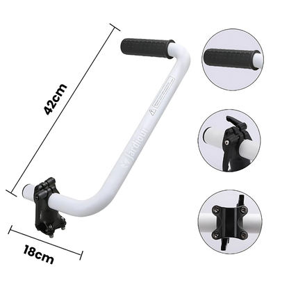 Jardioui Poignée Réglable Universelle pour Débroussailleuse (+1 Sangle Offerte)