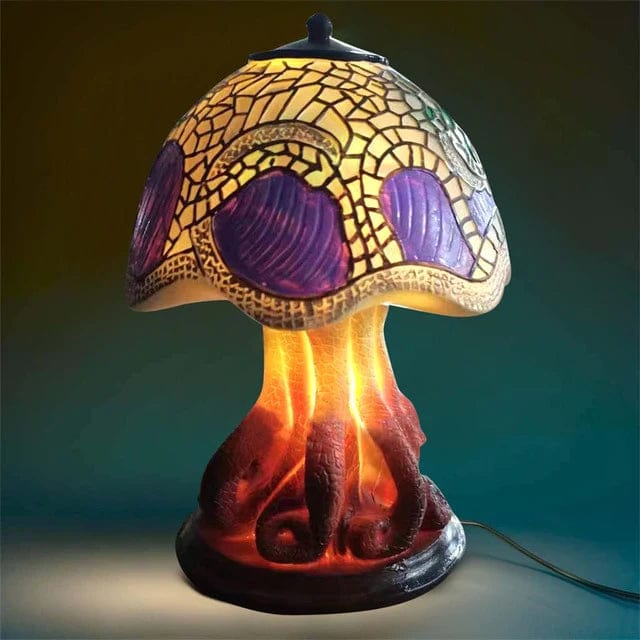 Jardioui Poulpe Lampe de Table Champignon Mystique