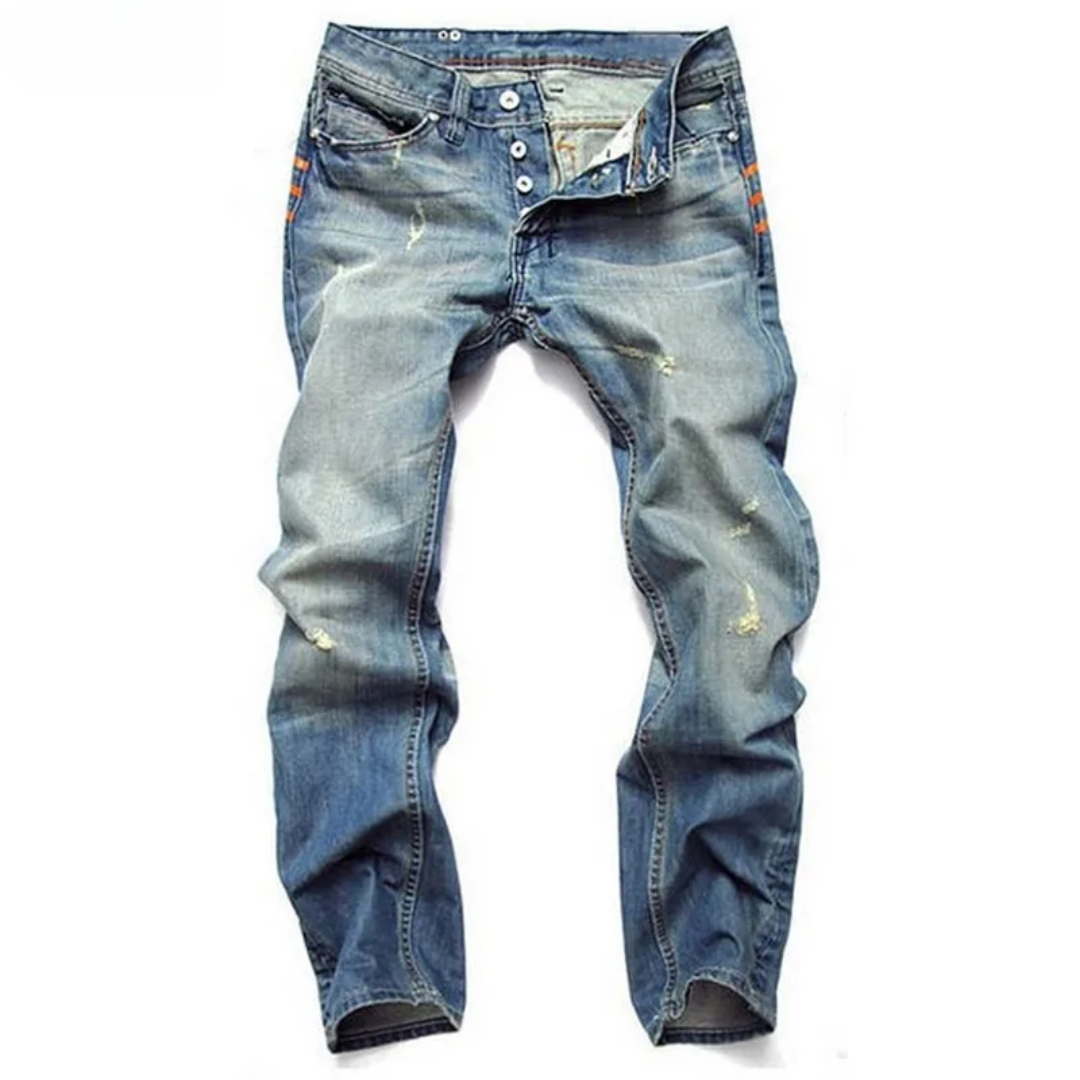 Jardioui S Pantalon de Travail Jeans Premium