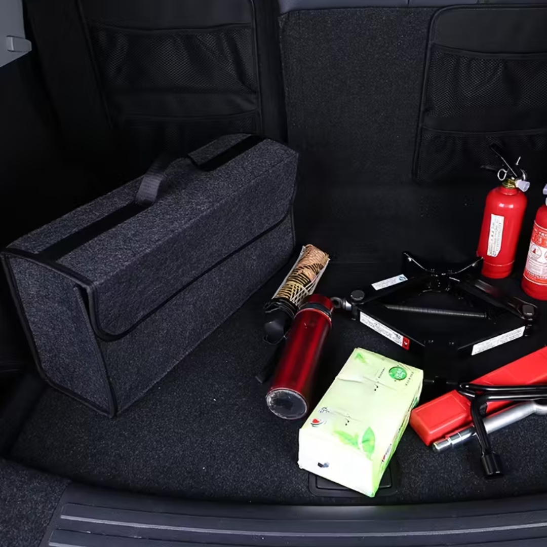 Jardioui Sac de Coffre Modulable Antidérapant