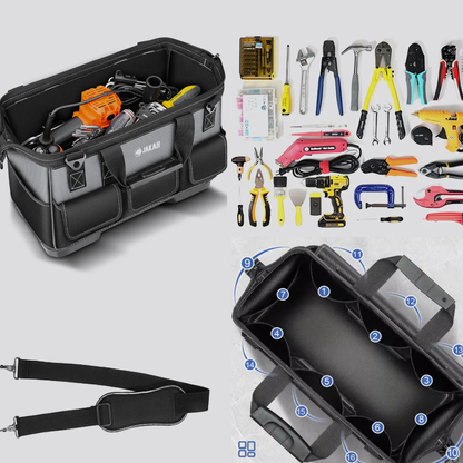 Jardioui Sac de Rangement Outils Ultra-Résistant