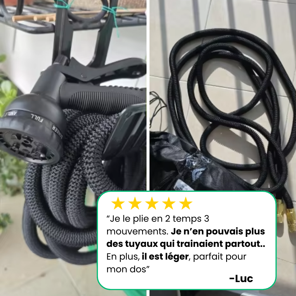 Jardioui Tuyau d'Arrosage Extensible Premium