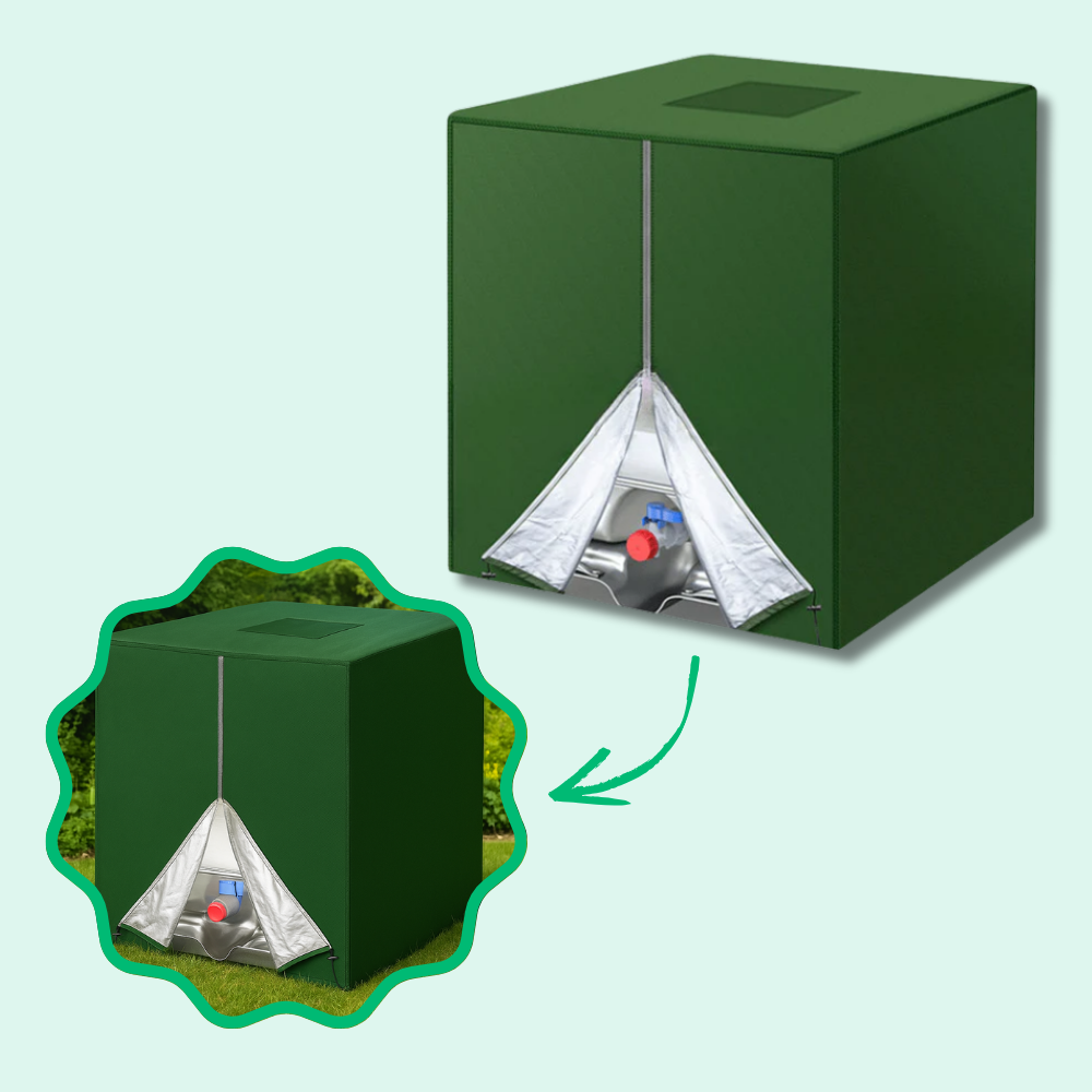 Jardioui Vert Housse Premium pour Réservoir d'eau 1000L