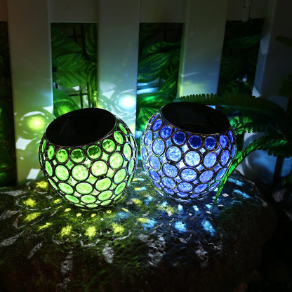 frJardioui Lampe Solaire Mosaïque LED