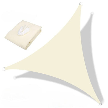 Jardioui Beige / Triangle / 5x3M Pare-soleil imperméable