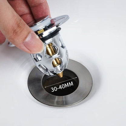 Bouchon d’évier à ressort - 2 + 1 Offert (16.63€ /pcs) / Argent