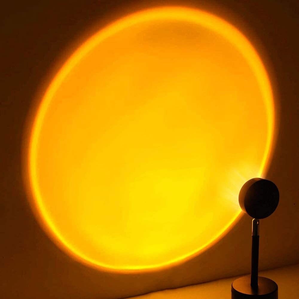 Jardioui Lampe Couché de Soleil Zen et Apaisante