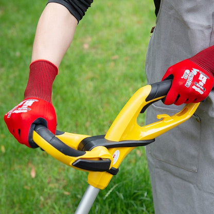 Jardioui Paire de Gants de jardinage en Nylon respirant, extensible, enduit de Nitrile,